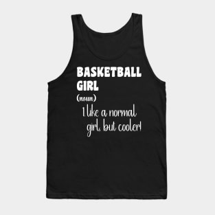 Basketball Girl Tank Top